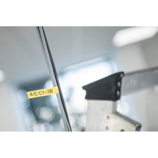 Impresora Transferencia térmica Brother PT-E110 QWERTY Negro Naranja 180x180 DPI