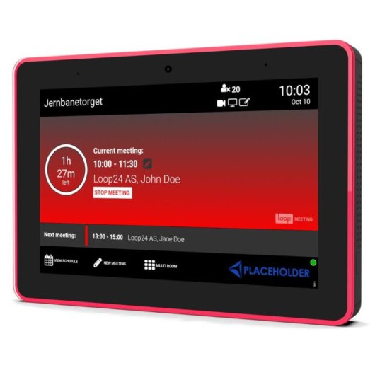 Ecrã Interativo Loop24 LM-8058 8 polegadas Tátil Wi-Fi 6 Ethernet