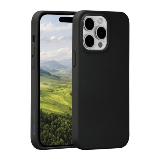 Funda per smartphone dbramante1928 Monaco MagSafe Cover case Nero per iPhone 15 Pro Max