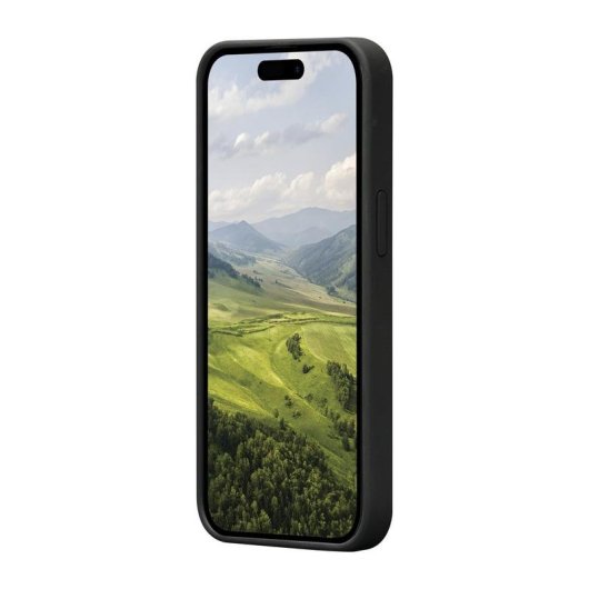 Funda per smartphone dbramante1928 Monaco MagSafe Cover case Nero per iPhone 15 Pro Max