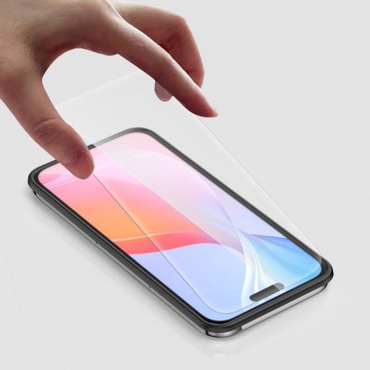 Displayschutz Apple iPhone 16 Gehärtetes Glas 9H Transparent