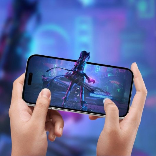 Displayschutz Apple iPhone 16 Gehärtetes Glas 9H Transparent