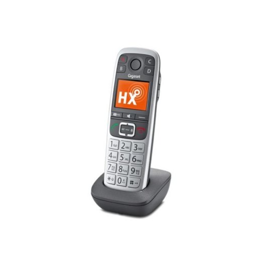 Telefone Gigaset E560HX Sem Fios DECT Altifalante 150 contactos Preto