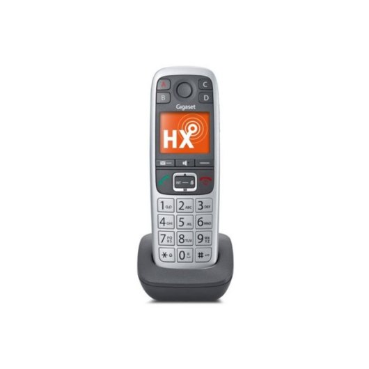 Telefone Gigaset E560HX Sem Fios DECT Altifalante 150 contactos Preto