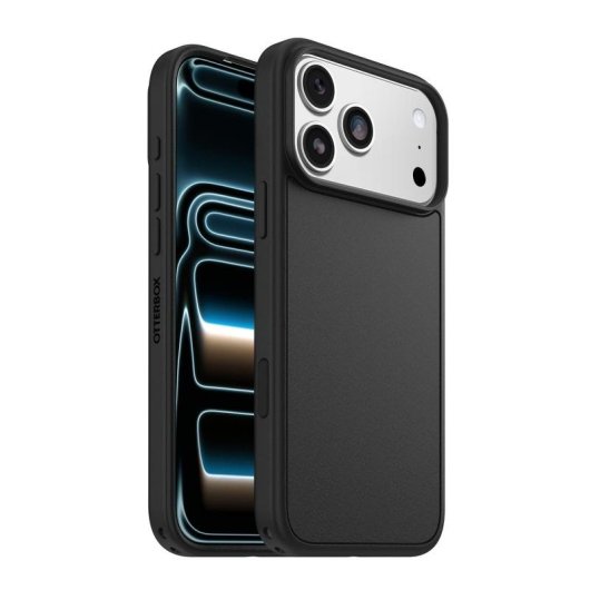 Funda pour mobile OtterBox Symmetry MagSafe Coque Polycarbonate Noire pour iPhone 17 Pro Max
