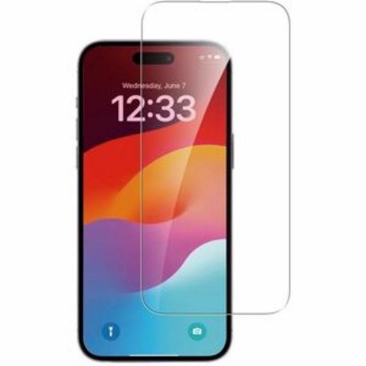 Displayschutz Apple iPhone 15 Panzerglas 9H Kratzfest Transparent