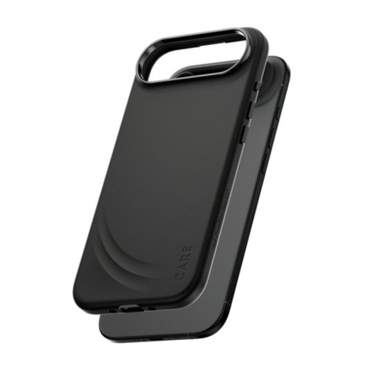 Funda für Handy PanzerGlass CARE Flow Cover Silikon Schwarz MagSafe für iPhone Air