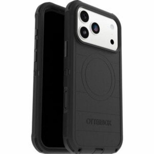 Funda para móvil OtterBox Defender Pro MagSafe Cover Policarbonato Negro para iPhone 17 Pro Max