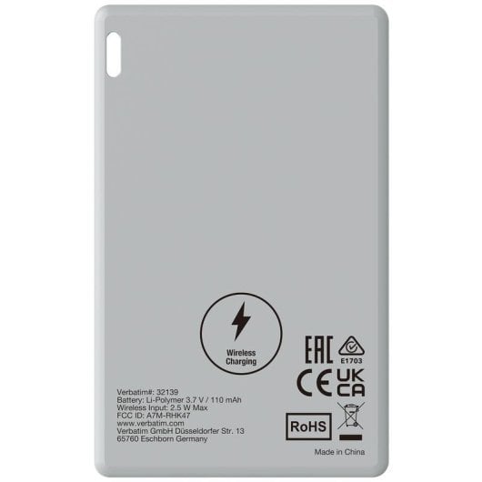 Localisateur Verbatim My Finder IP66 1440h Autonomie Bluetooth NFC