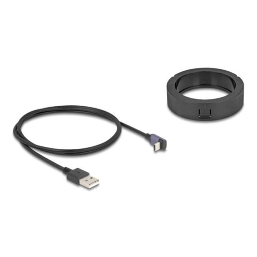 Cargador Delock 66284 Interior USB Inalámbrico Negro
