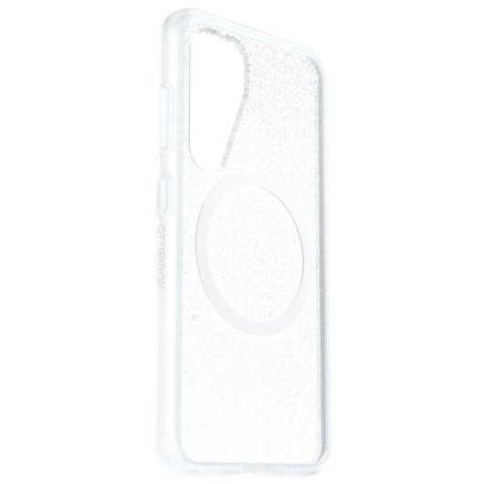 Funda para móvil Samsung GP-FPS931OBJSW Cover case reciclada Negra Transparente para Galaxy S25