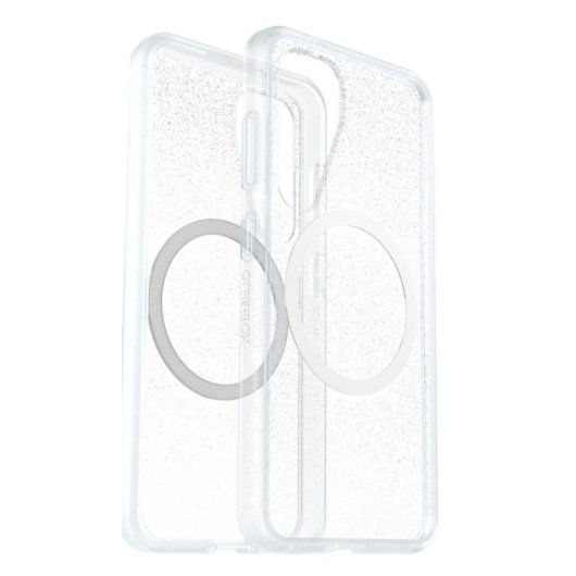 Funda para móvil Samsung GP-FPS931OBJSW Cover case reciclada Negra Transparente para Galaxy S25