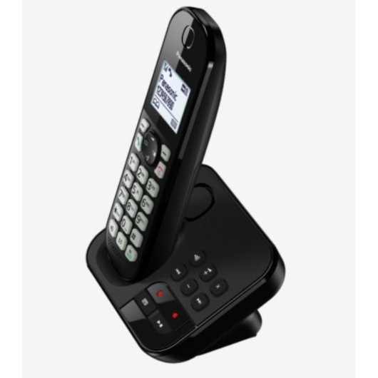 Telefone Panasonic KX-TGC 463GB DECT Viva-voz 120 contactos Preto