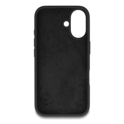 Funda pour mobile DeLOCK 81619 Coque Silicone Microfibre Noire pour iPhone 17