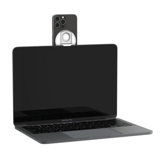 Suporte magnético Belkin MMA006btWH branco para iPhone e MacBook