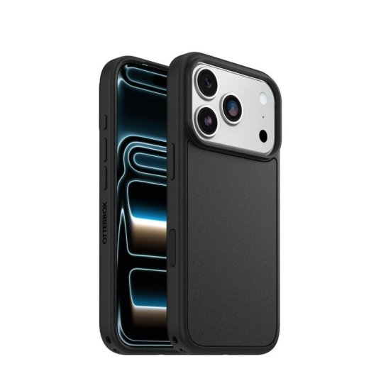 Funda für Handy OtterBox Symmetry MagSafe Cover Polycarbonat Schwarz für iPhone 17 Pro