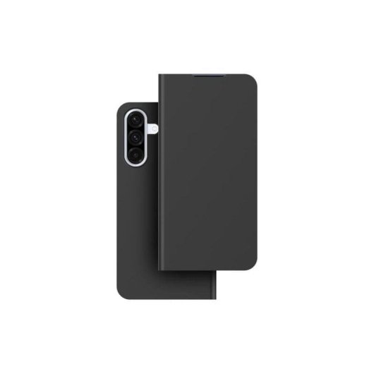 Custodia per cellulare Samsung GP-FWA566AEA Libro Nero con tasca per carte per Galaxy A56 5G