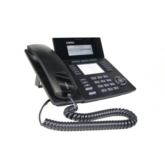 Telefone AGFEO ST 53 IP Preto 5000 contactos PoE com fio