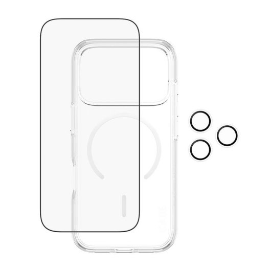 Displayschutz PanzerGlass iPhone 17 Pro 3 in 1 Kit transparent