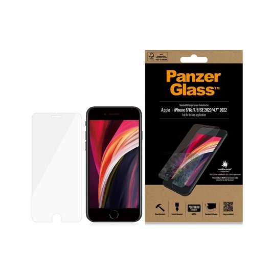 Protetor de ecrã PanzerGlass iPhone 8 7 6s 6 SE Standard Fit