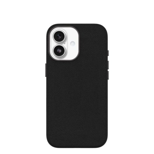 Funda para móvil OtterBox Symmetry Cactus Leather Cover case Piel Negra MagSafe para iPhone 17