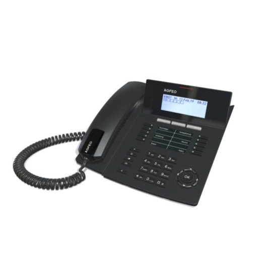 Telefone AGFEO ST 54 IP Preto PoE 5000 contactos com fio