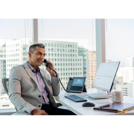 Telefone IP HP Poly CCX 600 ecrã 7 polegadas Wi-Fi Bluetooth PoE Teams