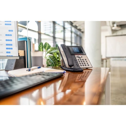 Telefone IP HP Poly Edge E550 5" IPS Bluetooth Wi-Fi PoE