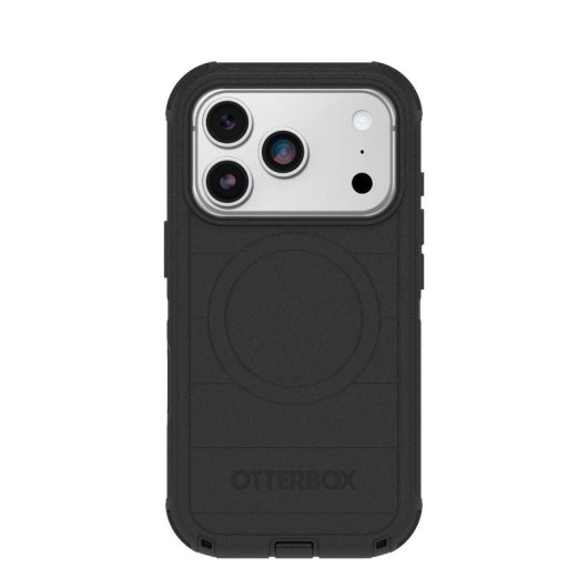 Funda für Handy OtterBox Defender Pro MagSafe Cover Polycarbonat Schwarz für iPhone 17 Pro