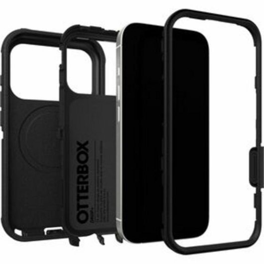 Funda für Handy OtterBox Defender Pro MagSafe Cover Polycarbonat Schwarz für iPhone 17 Pro