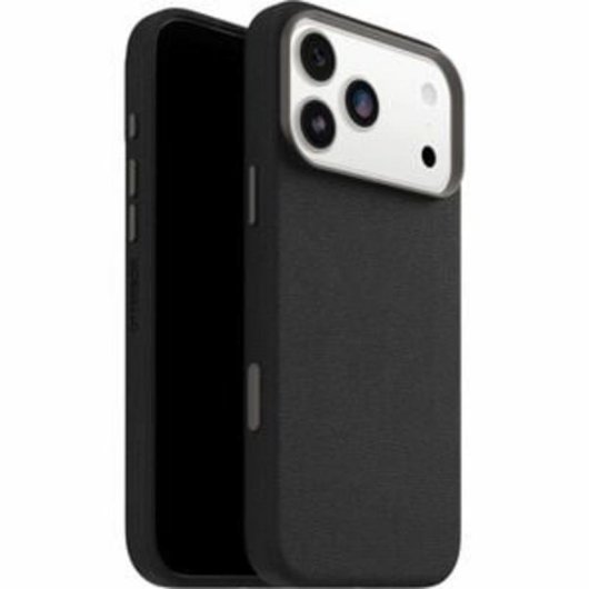 Funda para móvil OtterBox Symmetry Cactus Leather Cover case Piel de cactus Negra para iPhone 17 Pro Max