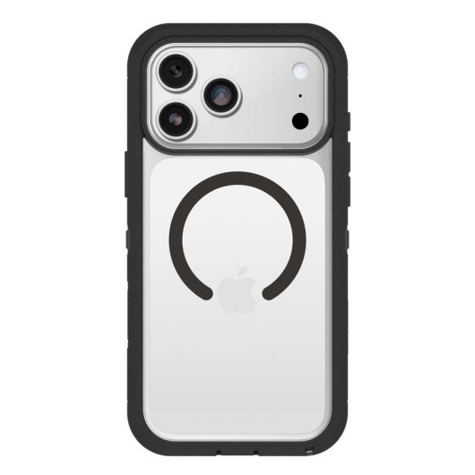 Funda für Handy OtterBox Defender Pro XT Cover Polycarbonat Schwarz Transparent für iPhone 17 Pro Max