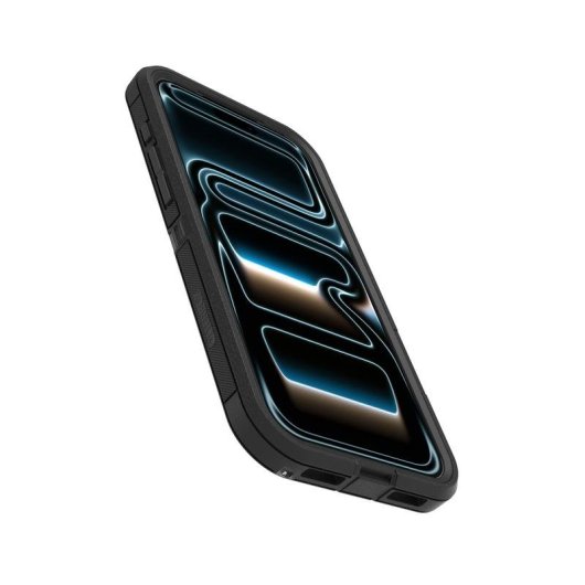 Funda für Handy OtterBox Defender Pro XT Cover Polycarbonat Schwarz Transparent für iPhone 17 Pro Max