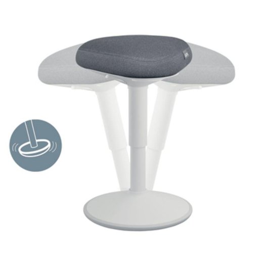 Taburete Leitz Ergo Active Altura Regulable Ergonómico
