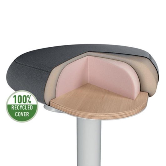 Taburete Leitz Ergo Active Altura Regulable Ergonómico