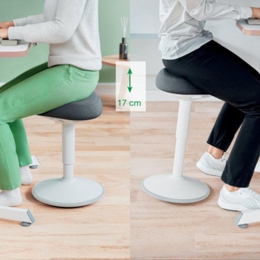 Taburete Leitz Ergo Active Altura Regulable Ergonómico