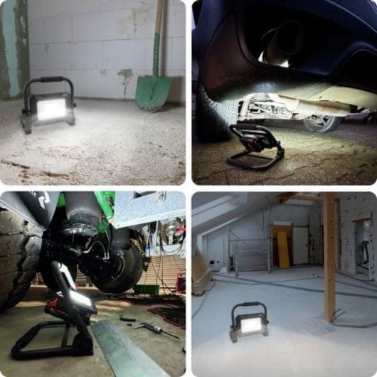 Luz de trabalho Ansmann FL30W LED 30W IP20 Preto alumínio