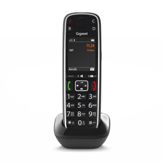 Telefone Gigaset E720HX Sem Fios DECT Bluetooth SMS Preto