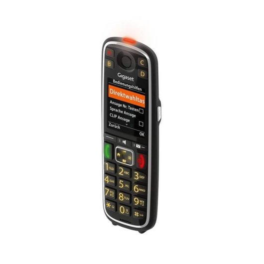Telefone Gigaset E720HX Sem Fios DECT Bluetooth SMS Preto