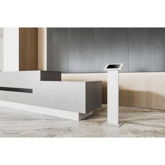 Soporte de suelo Neomounts FL15-750WH1 para tabletas 9.7-11" bloqueable blanco