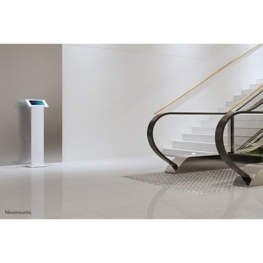 Soporte de suelo Neomounts FL15-750WH1 para tabletas 9.7-11" bloqueable blanco
