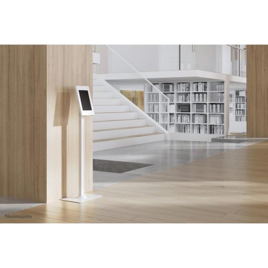 Soporte de suelo Neomounts FL15-650WH1 para tablets 9.7-11" bloqueable blanco