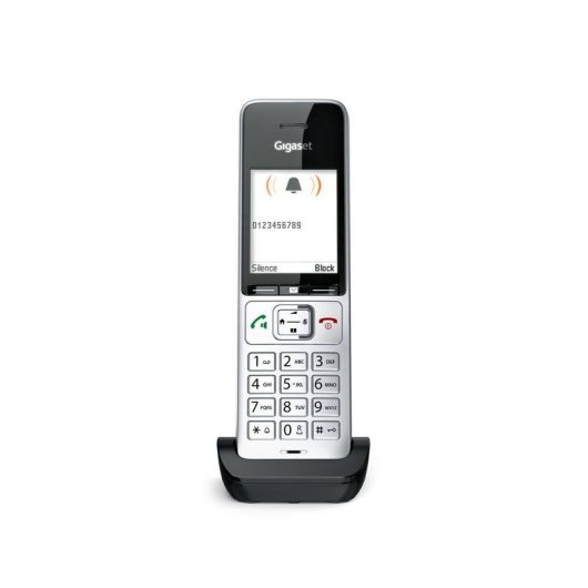 Telefon Gigaset COMFORT 500HX DECT Analog Lautsprecher 200 Kontakte