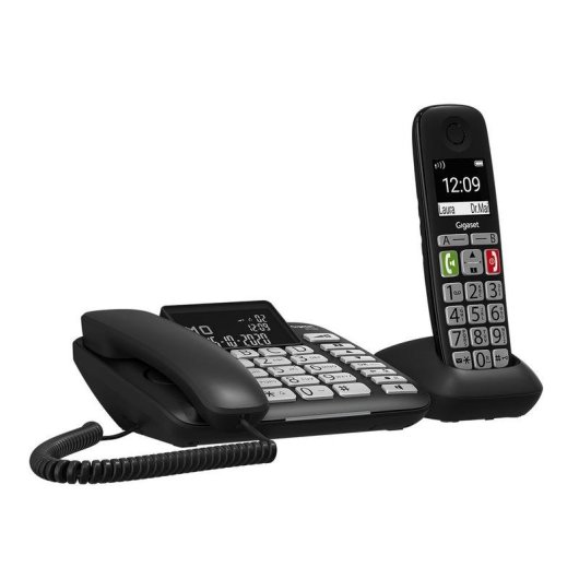 Téléphone Gigaset DL780 Plus DECT Analogique Sans Fil Haut-parleur Noir