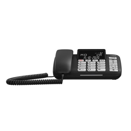 Téléphone Gigaset DL780 Plus DECT Analogique Sans Fil Haut-parleur Noir