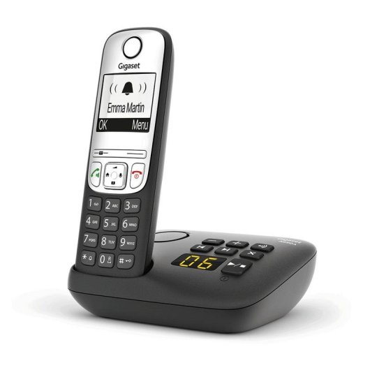 Téléphone Gigaset A690A Sans Fil DECT Haut-Parleur Noir