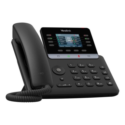 Téléphone IP Yealink T73U Écran Couleur 2.8 pouces 12 SIP USB