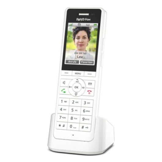 Téléphone Fritz Fon X6 Sans Fil 300 Contacts Blanc