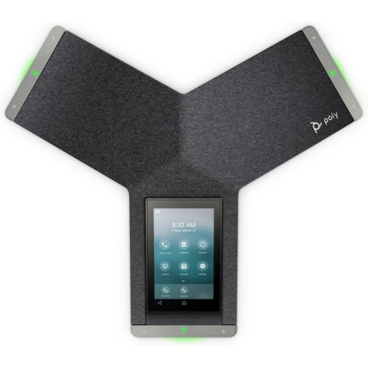 Téléphone de conférence HP Poly Trio C60 Wi-Fi Bluetooth PoE LCD