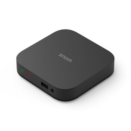 Adaptateur VoIP Snom SP800 codecs avancés PoE double port Ethernet